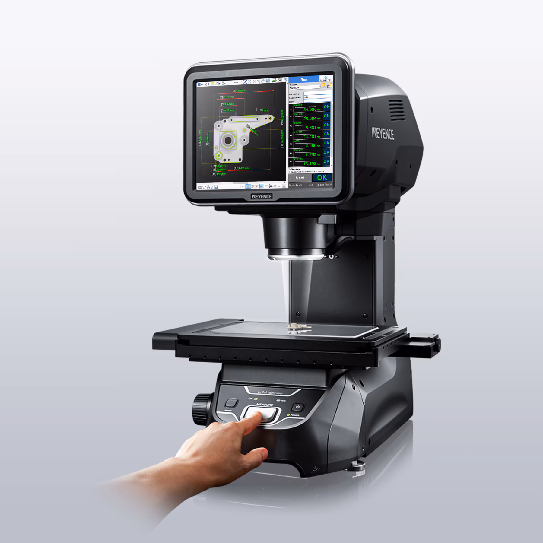 Keyence Image Measuring System